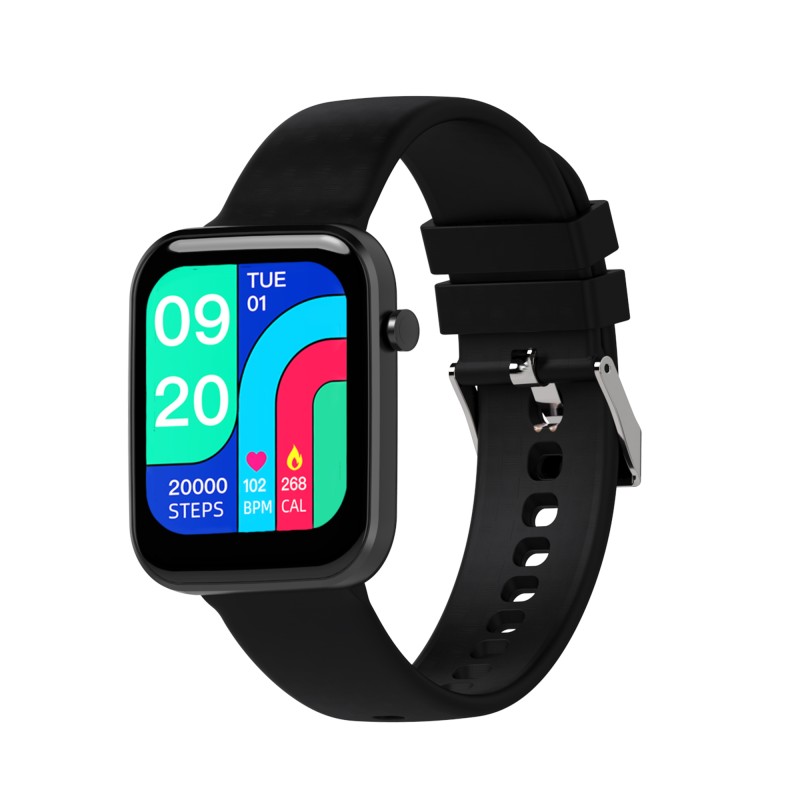 Probus P15 Smart Watch 1.69” Full Touch HD Display, 7 Days Battery Life with Heart Rate, Blood Oxygen ,Sleep Monitoring & IP67 Water Resistant With Multiple Watch Faces